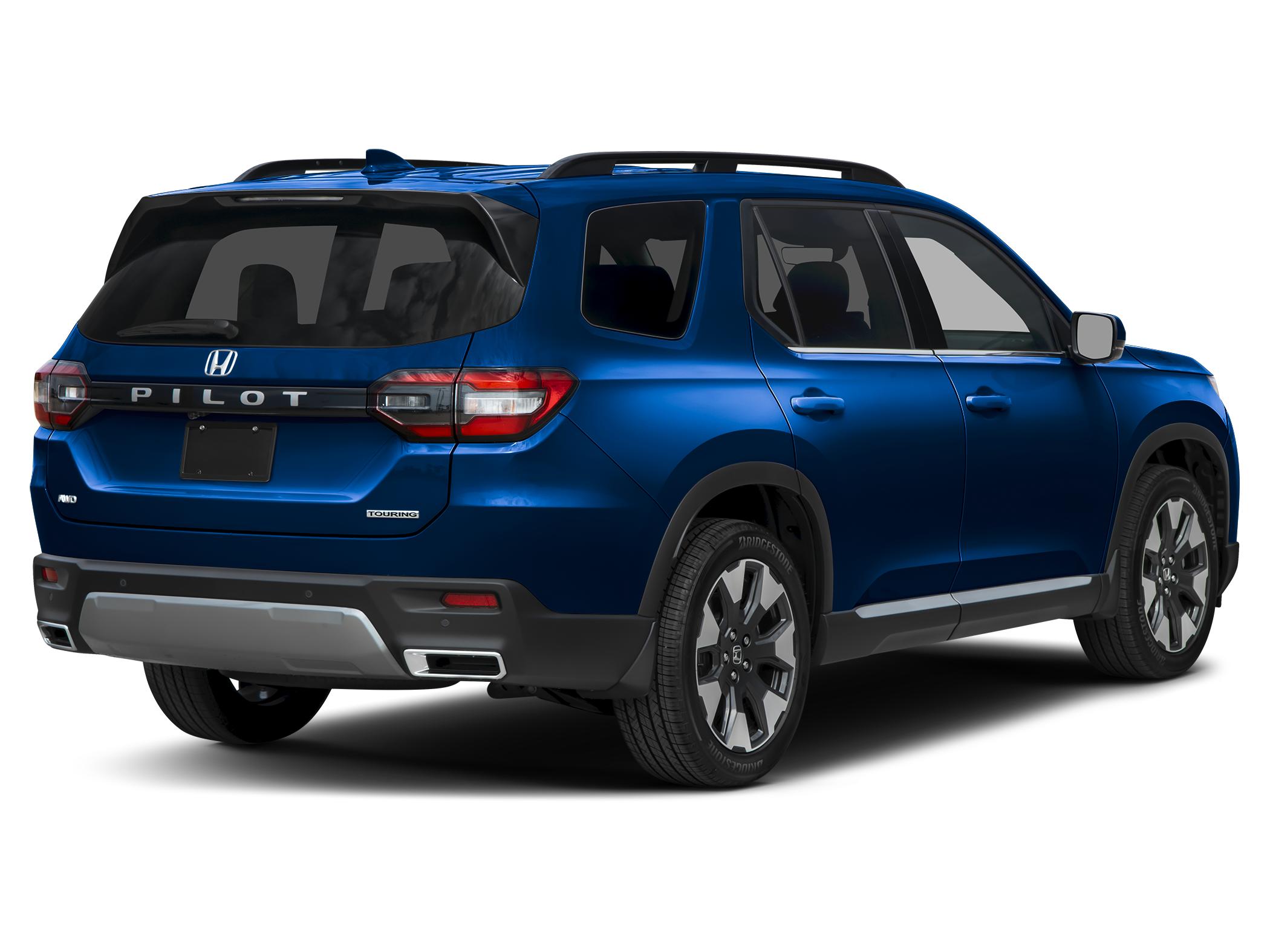 2026 Honda Pilot Touring — rear three-quarter view