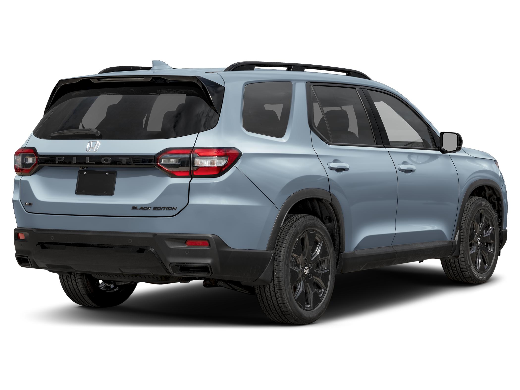 2026 Honda Pilot Black Edition — rear three-quarter view