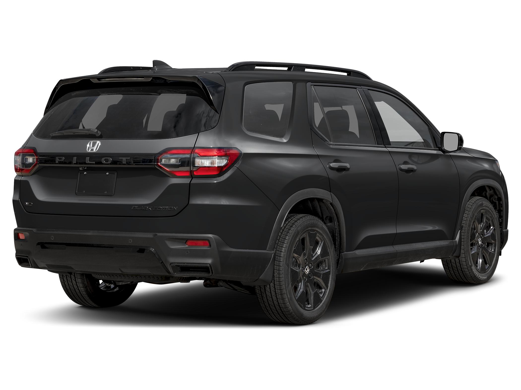 2026 Honda Pilot Black Edition — rear three-quarter view