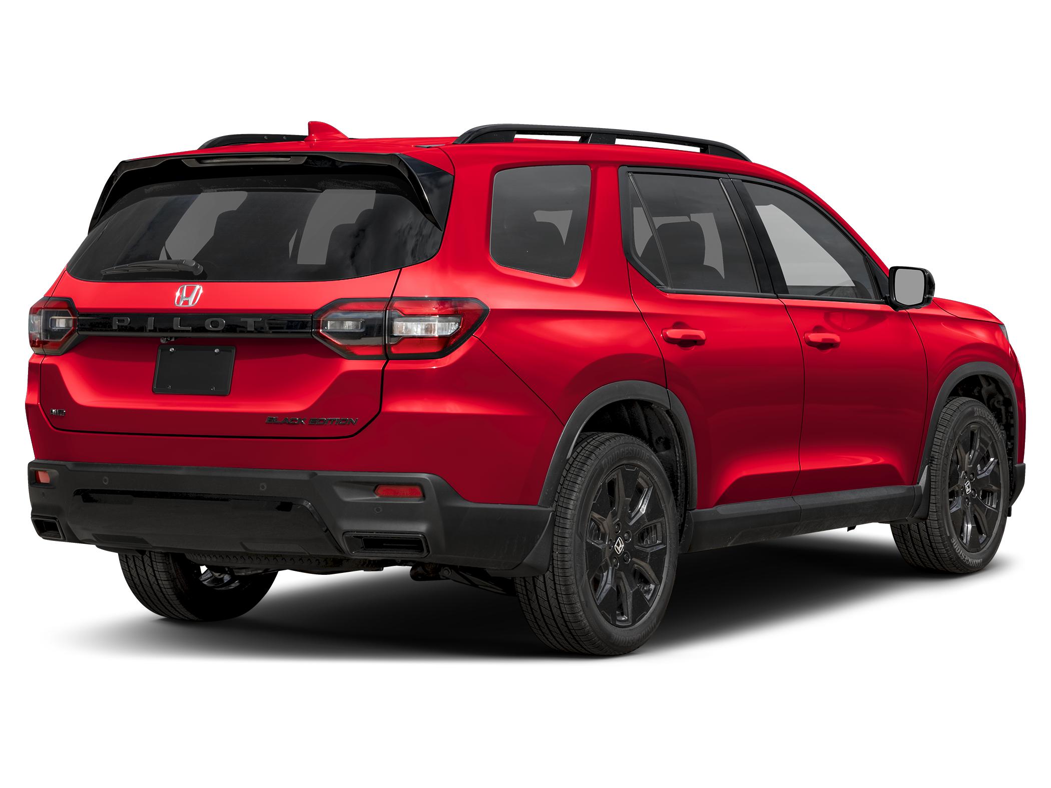 2026 Honda Pilot Black Edition — rear three-quarter view