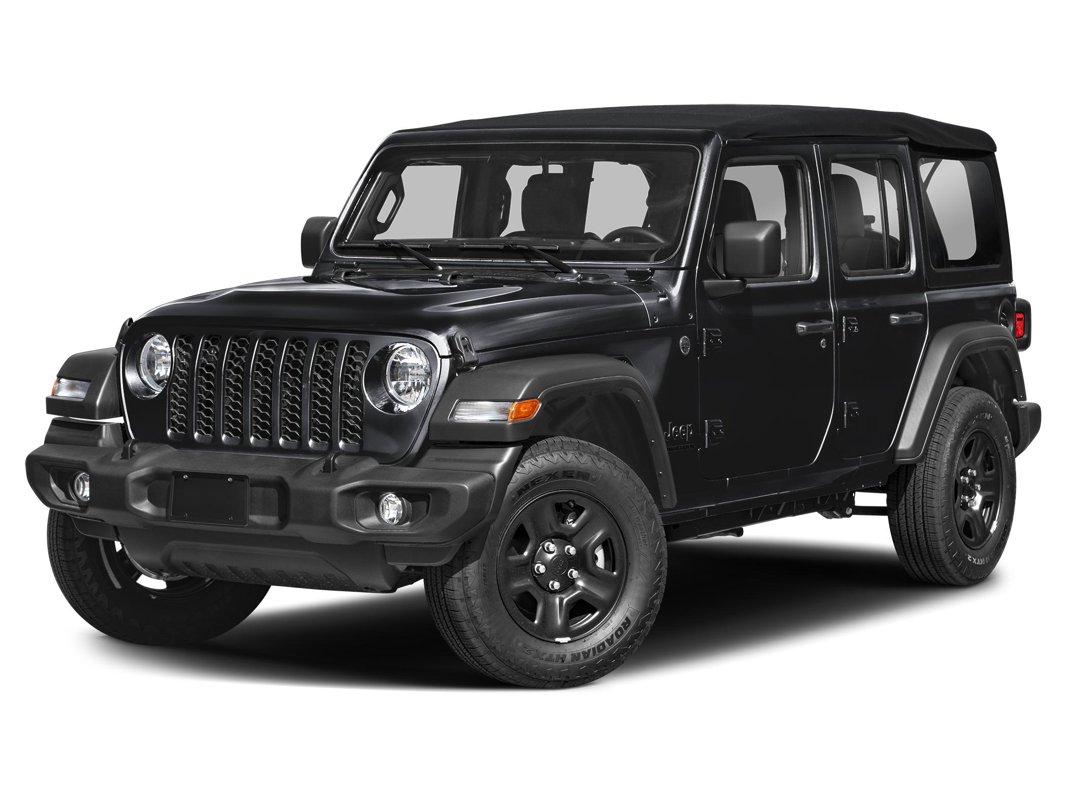 Wrangler Sahara — Black Clearcoat