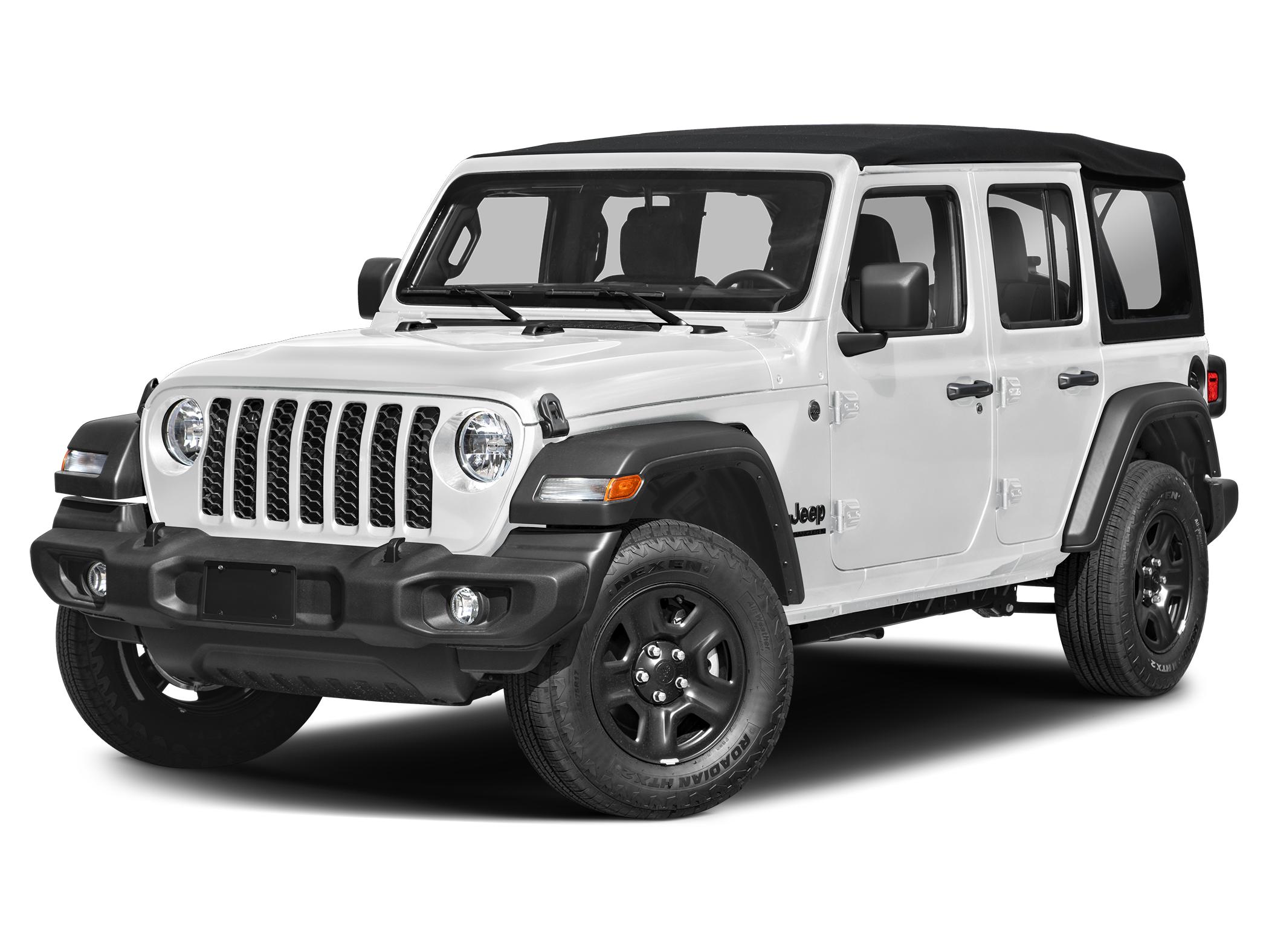 Wrangler Sahara — Bright White Clearcoat