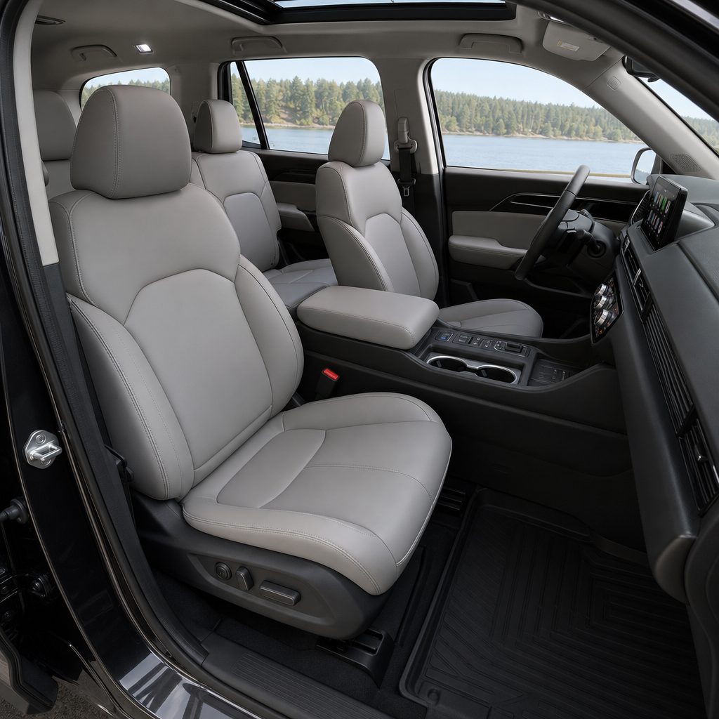 2026 Honda Pilot EX-L FWD — Gray Leather
