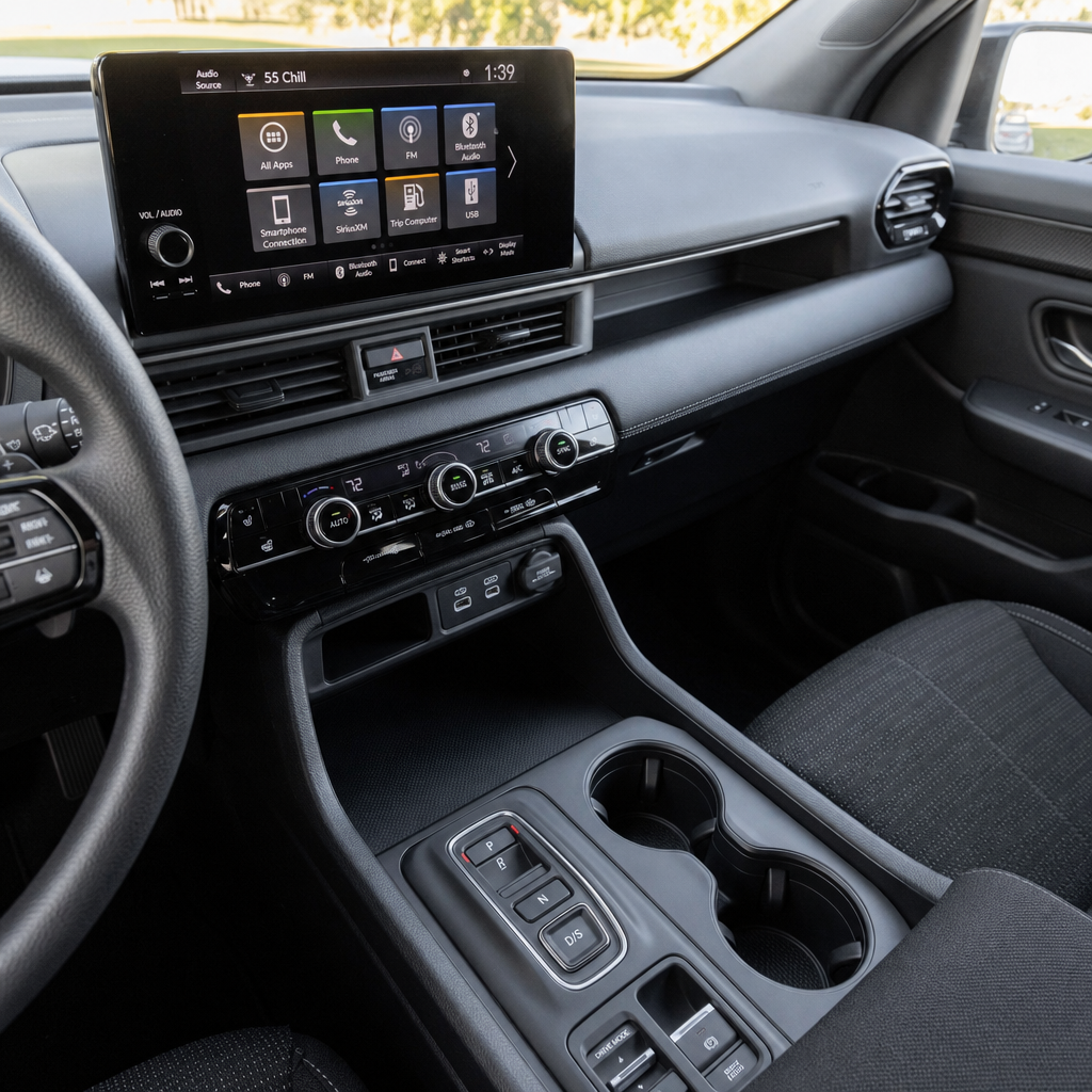2026 Honda Pilot Sport FWD — Black Cloth