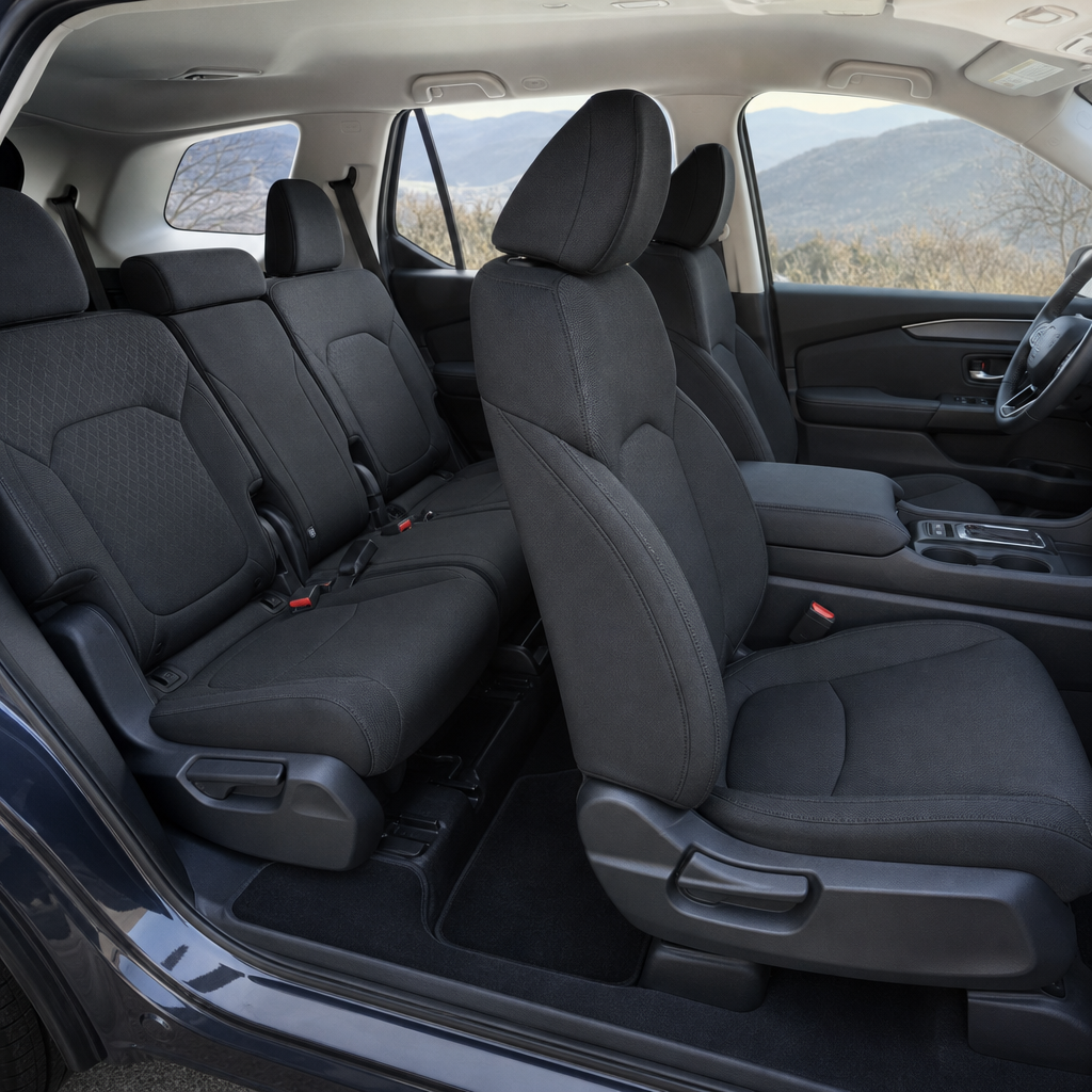 2026 Honda Pilot Sport FWD — Black Cloth