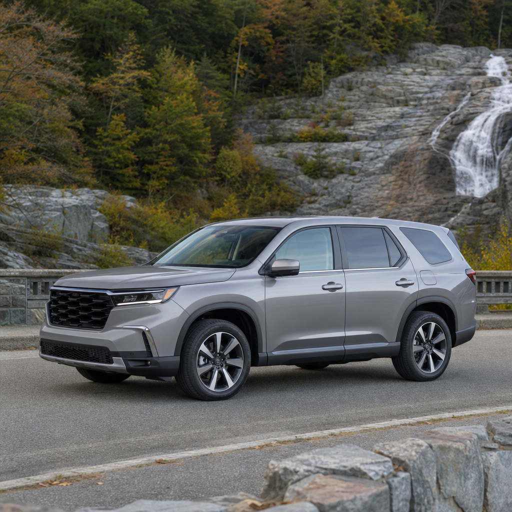 2026 Honda Pilot Sport FWD — Solar Silver Metallic