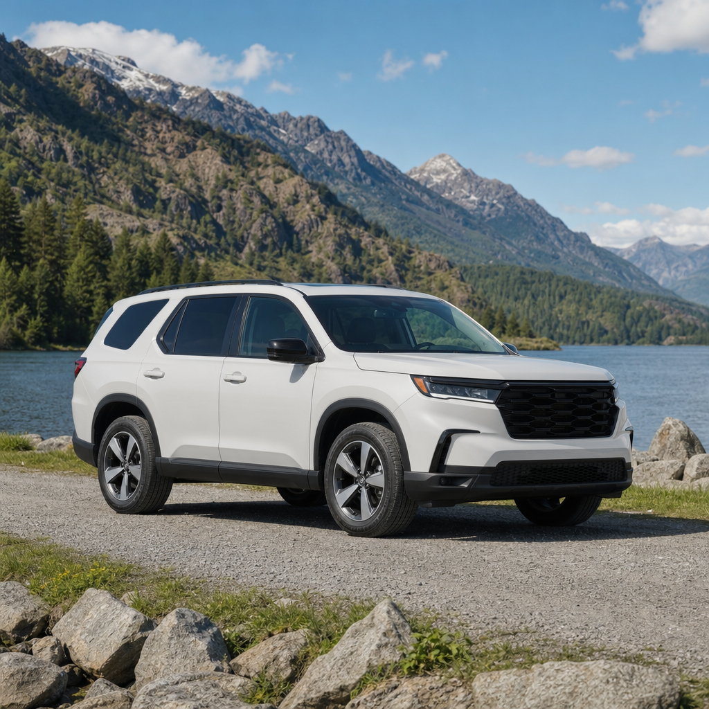 2026 Honda Pilot EX-L AWD — Platinum White Pearl