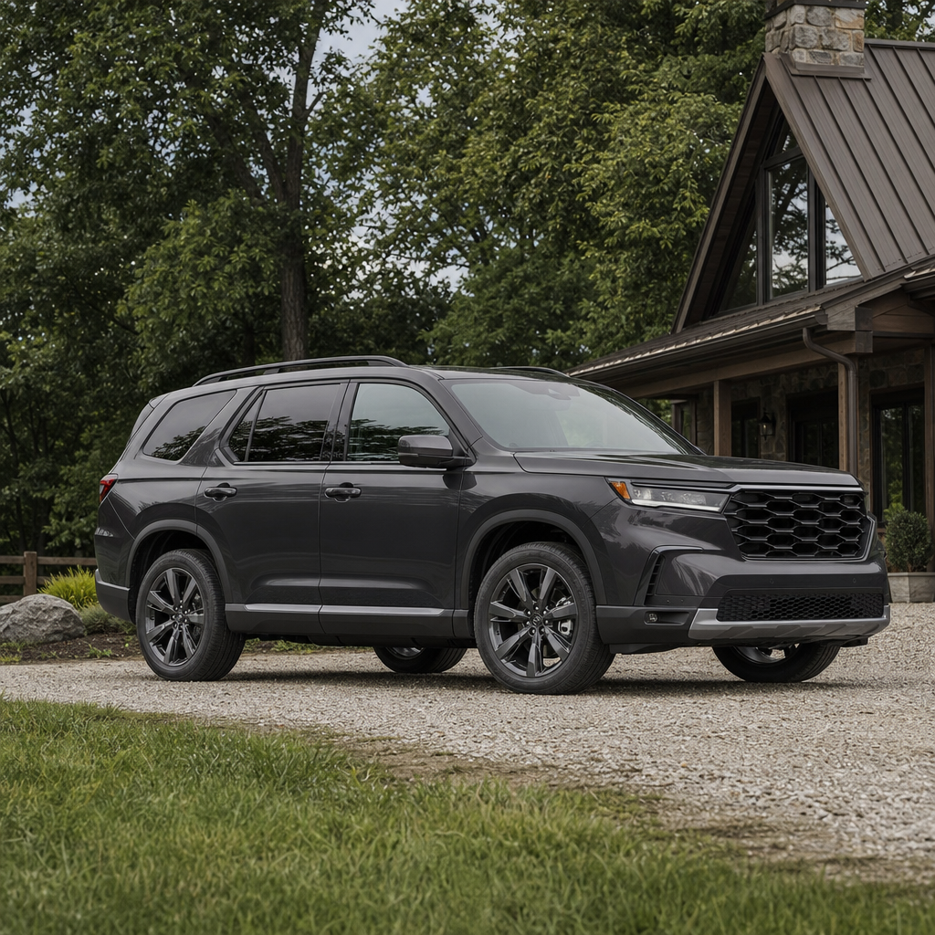2026 Honda Pilot Elite — Modern Steel Metallic