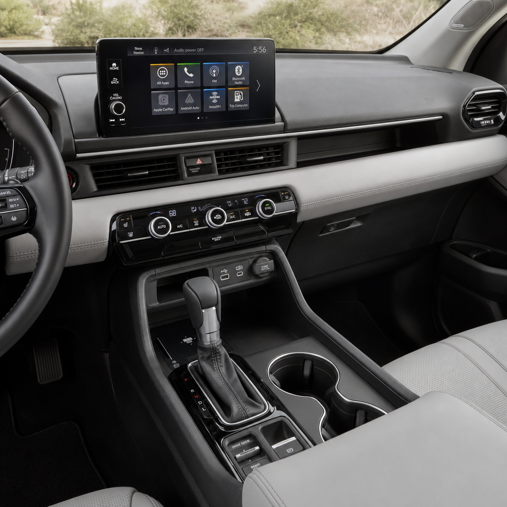 2026 Honda Pilot EX-L FWD — Gray Leather