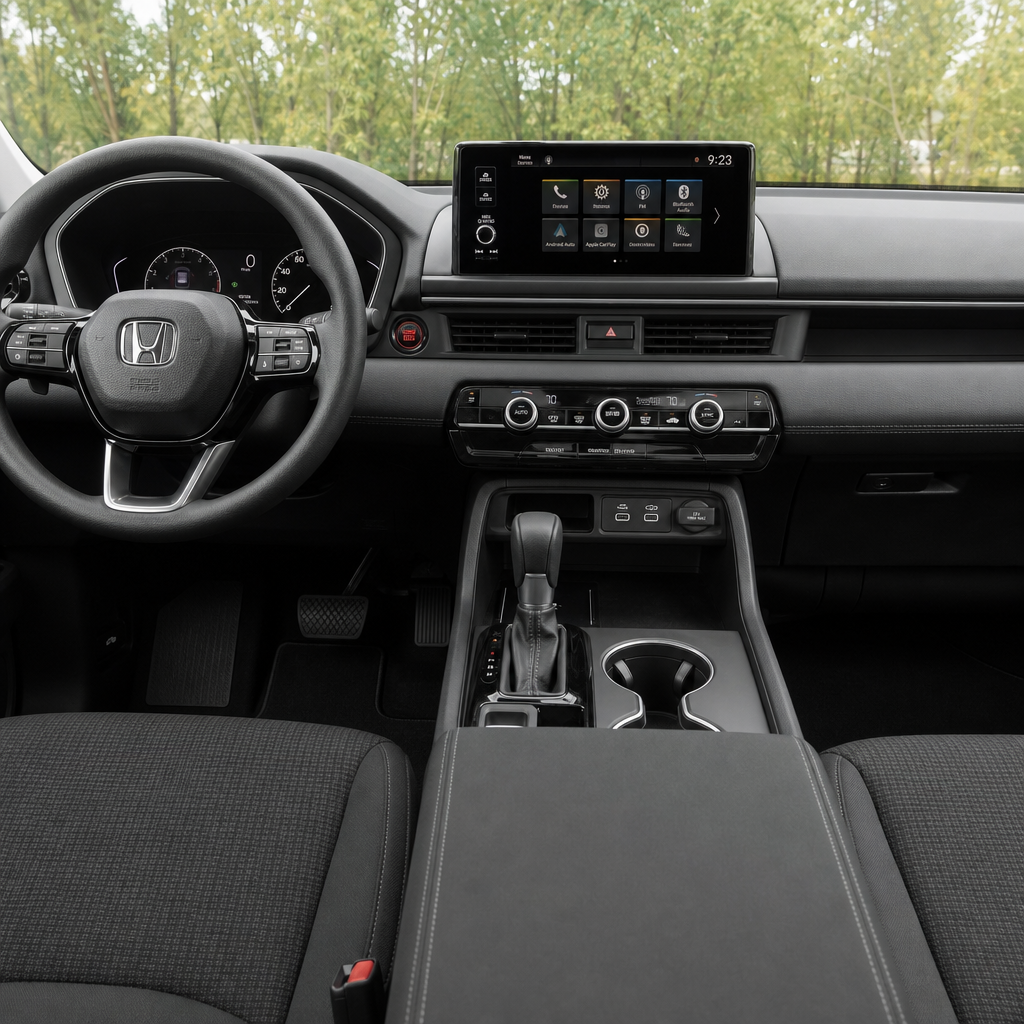 2026 Honda Pilot Sport FWD — Black Cloth