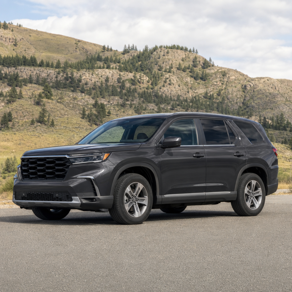 2026 Honda Pilot EX-L FWD — Modern Steel Metallic