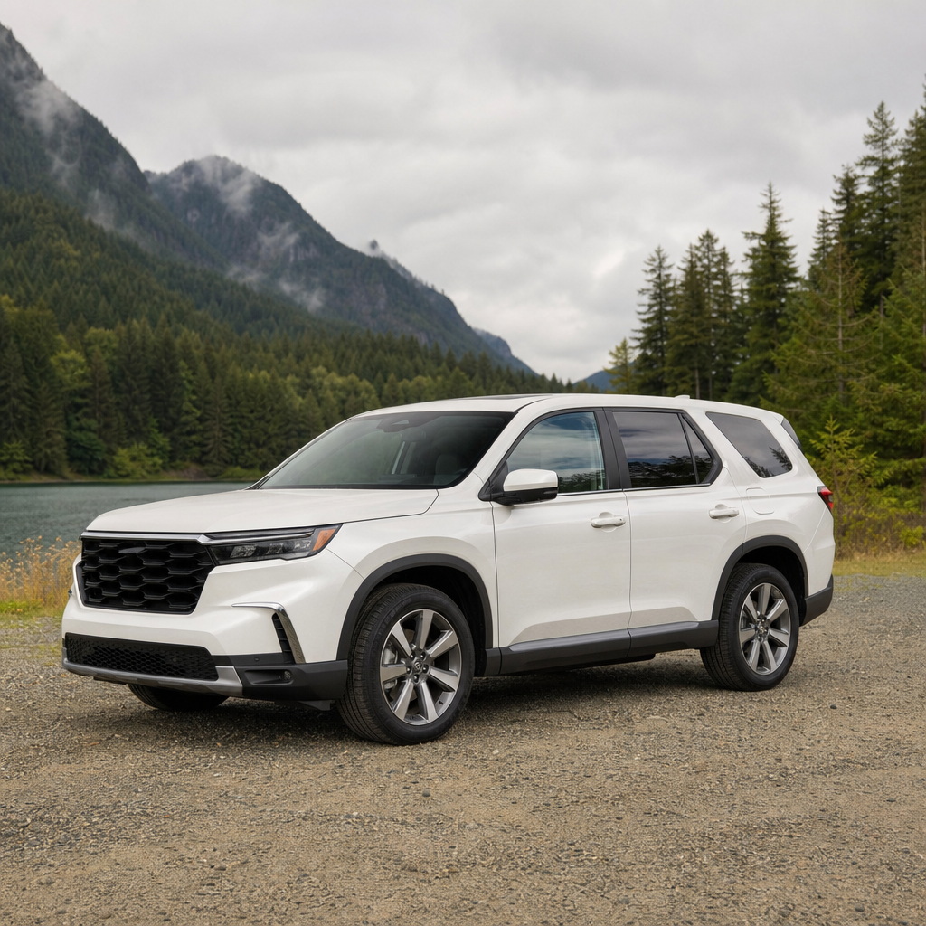 2026 Honda Pilot EX-L AWD — Platinum White Pearl