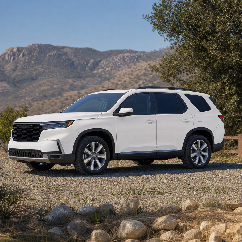 2026 Honda Pilot EX-L AWD — Platinum White Pearl