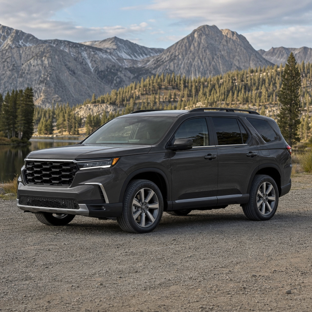 2026 Honda Pilot EX-L FWD — Modern Steel Metallic