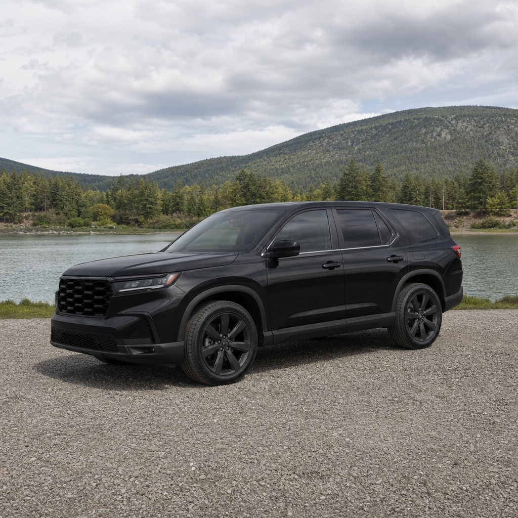 2026 Honda Pilot Sport AWD — Crystal Black Pearl