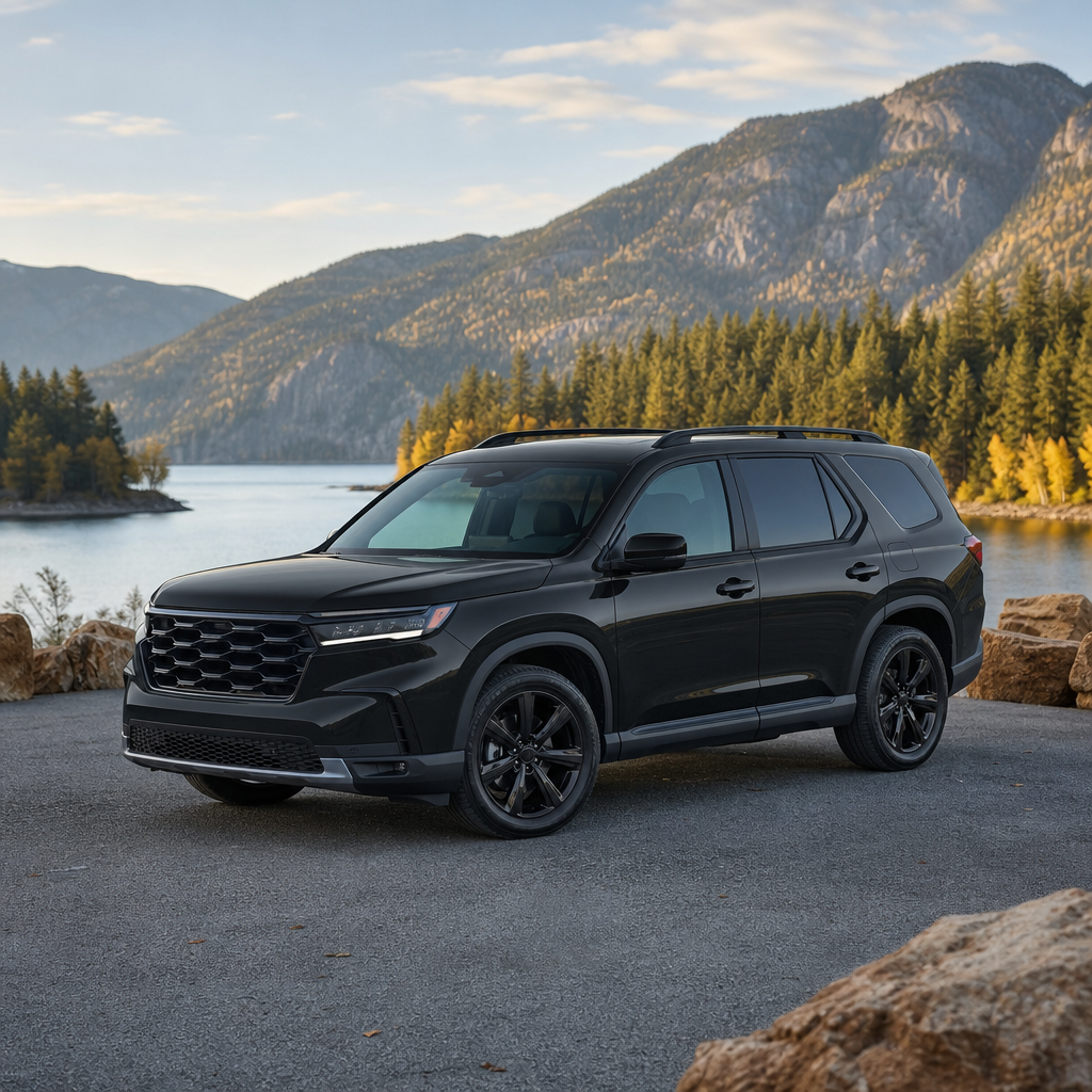 2026 Honda Pilot Sport AWD — Crystal Black Pearl