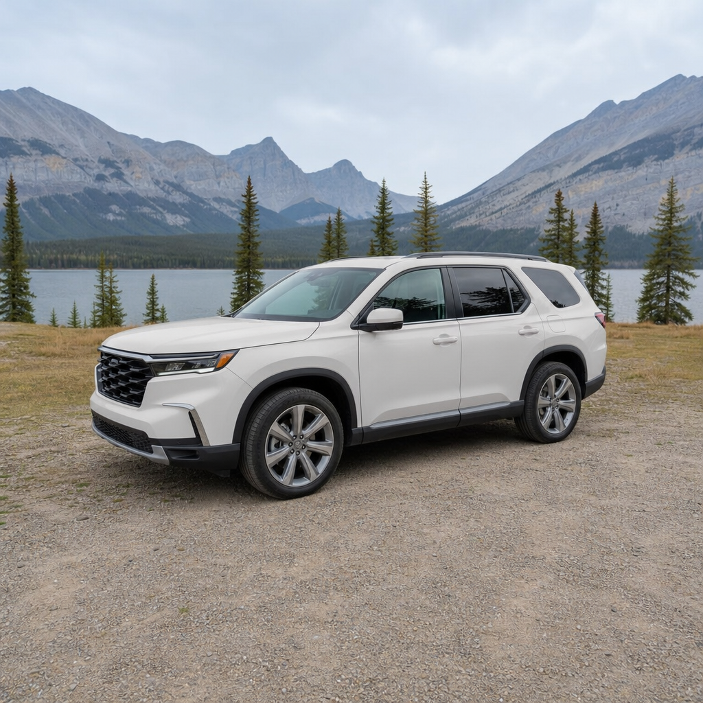 2026 Honda Pilot EX-L AWD — Platinum White Pearl