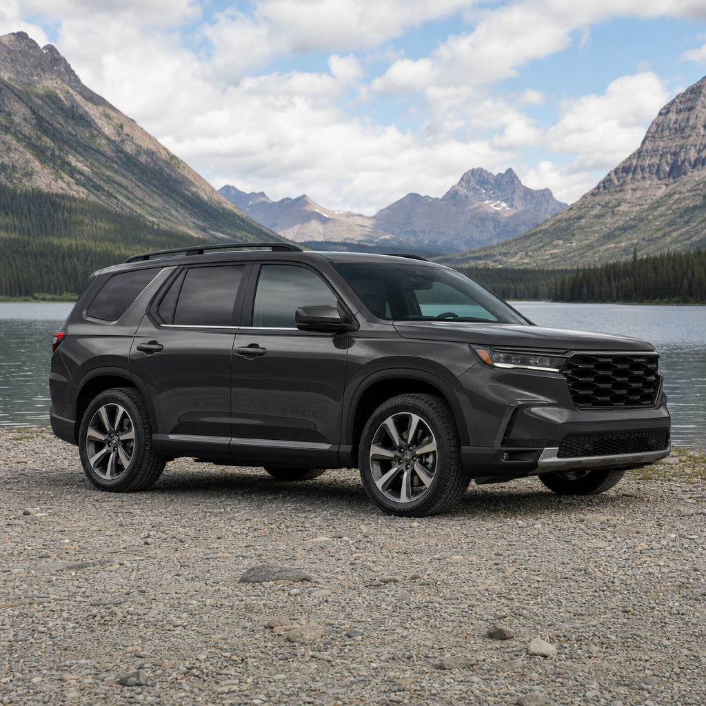 2026 Honda Pilot Elite — Modern Steel Metallic