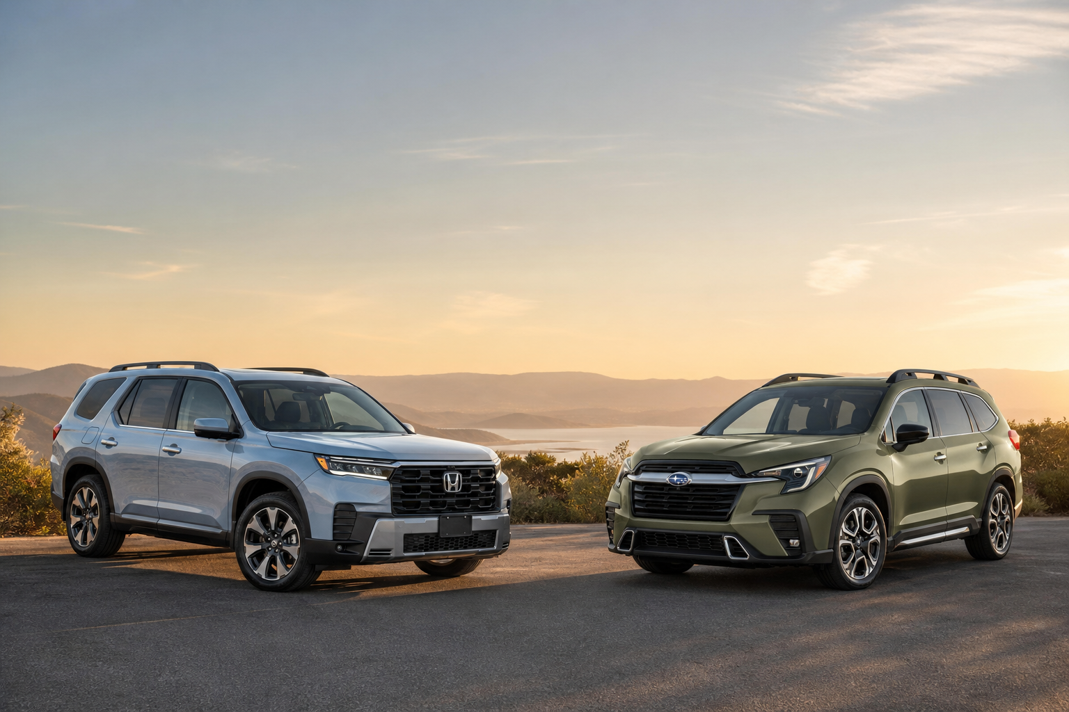 Honda Pilot Touring vs Subaru Ascent Touring